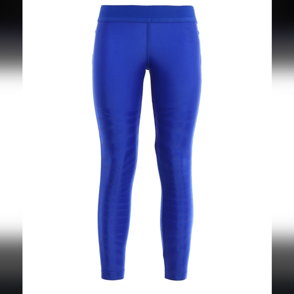 Stella McCartney x Adidas |‎ Legging, Blue size Large Embossed ZEbra Print - Picture 1 of 15